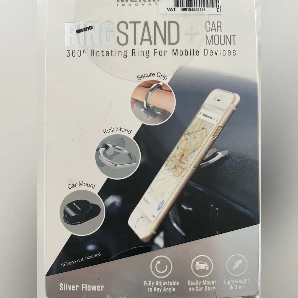 Ringstand Car Phone Holder Car Mount